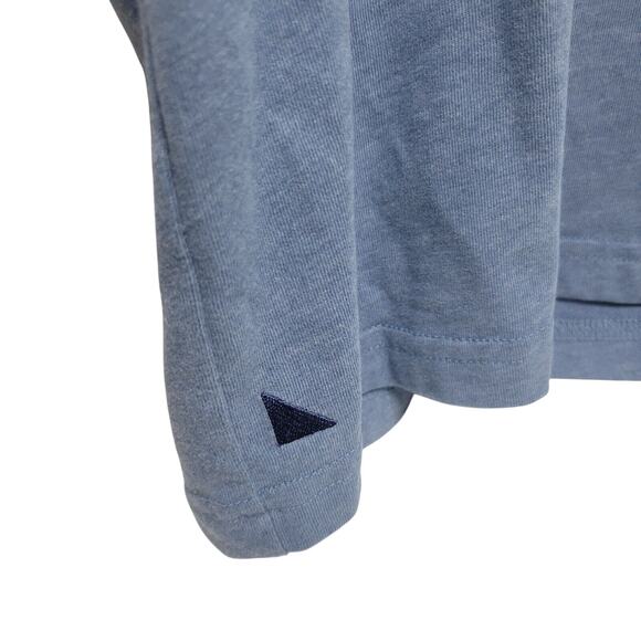 Untuckit Shirt Mens Large Blue T Shirt Tee Short Sleeve Casual Active Outdoor - Picture 3 of 4